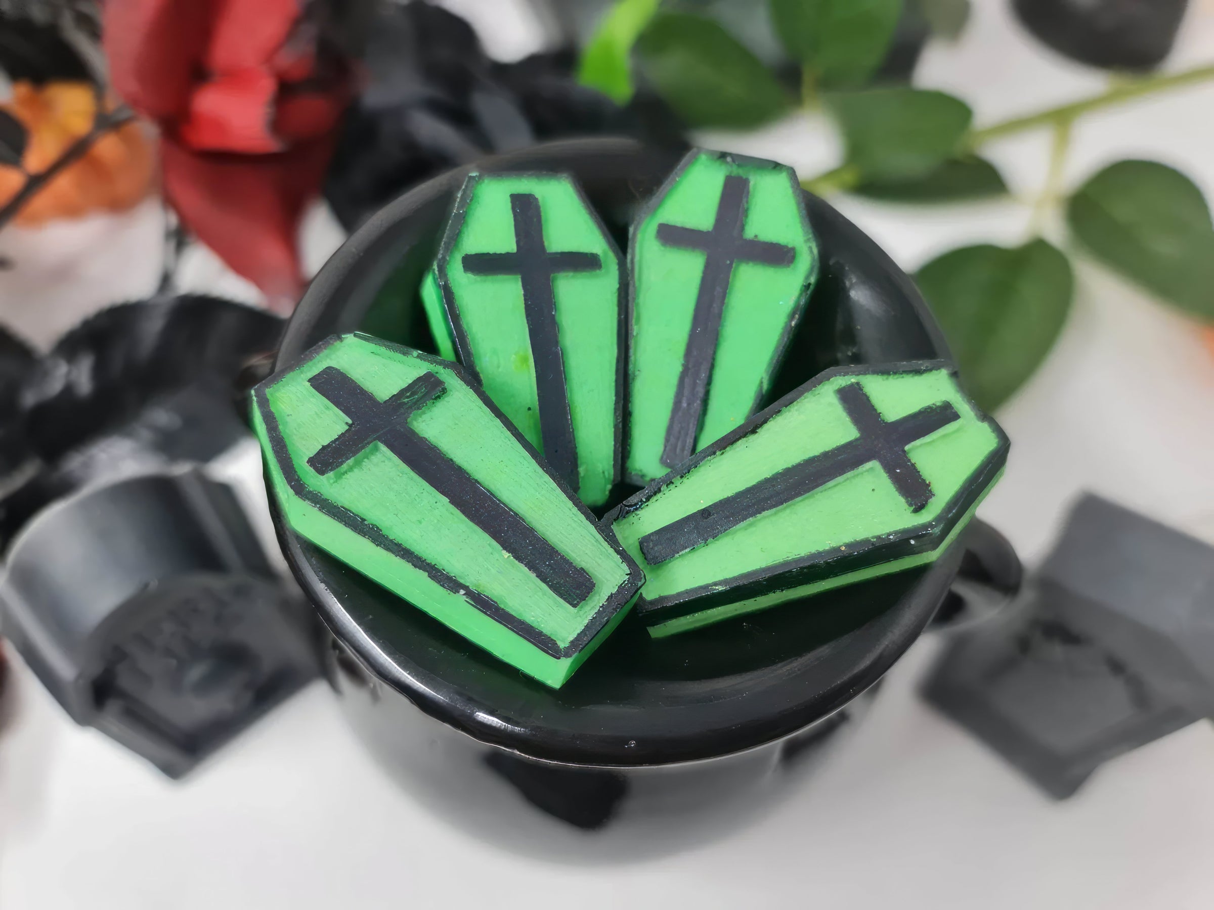 Green Coffin Wax Melts