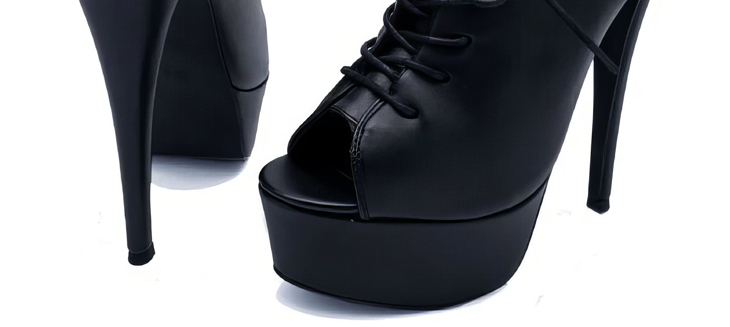 peep toe boots