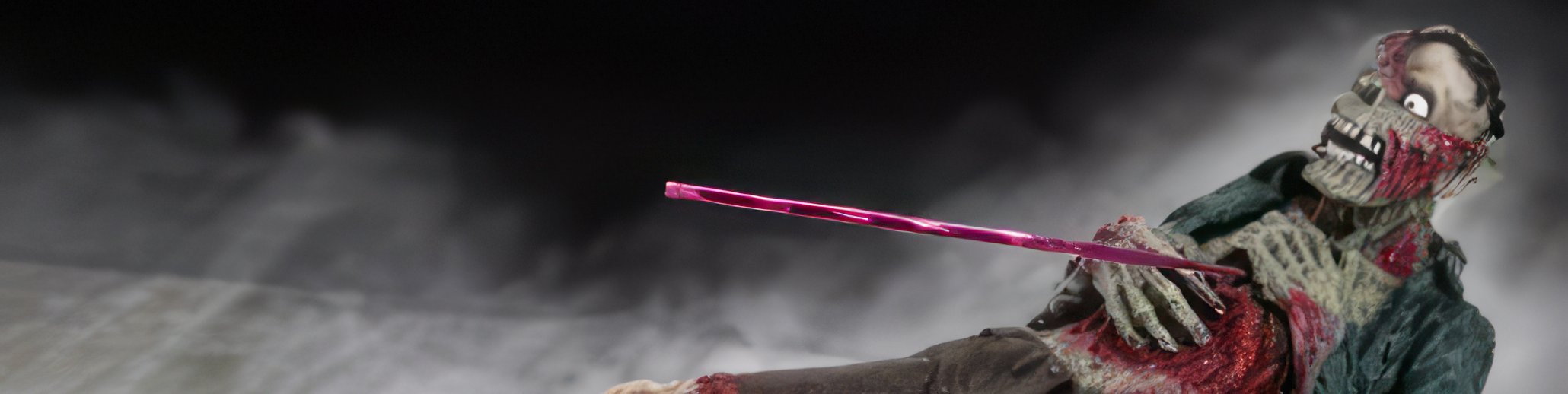 Zombie incense holder