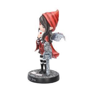 'Missing You' Red Hooded Fairy