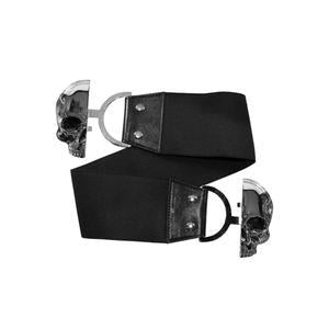 Skull Elastic Waist Belt
