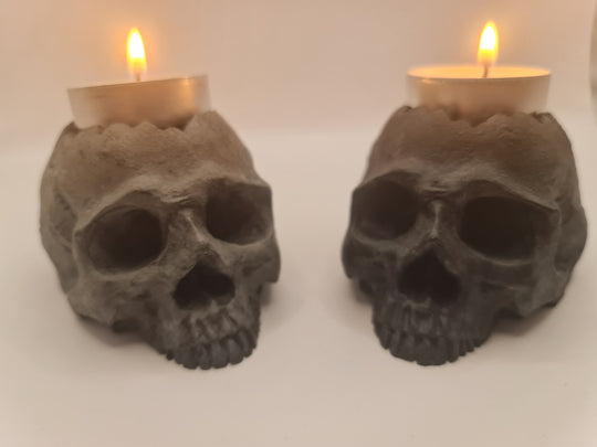 Skull Tea Light Holder