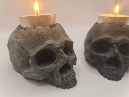 Skull Tea Light Holder