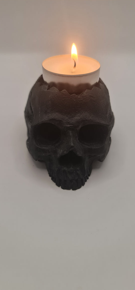 Skull Tea Light Holder