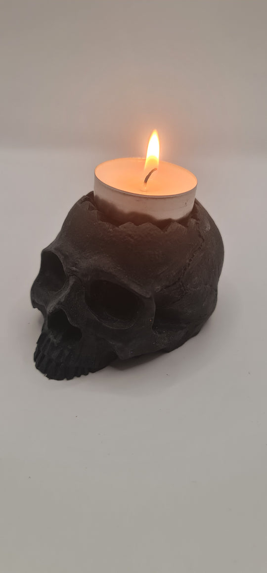 Skull Tea Light Holder