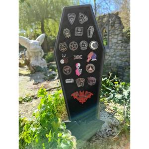 Coffin Pin Board Deluxe Bat