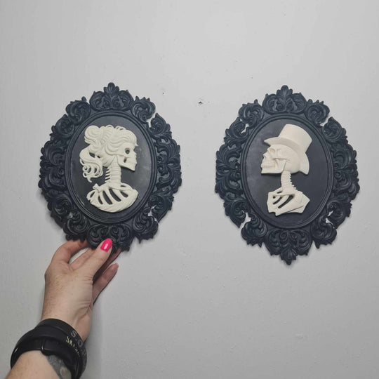 Female Skeleton Plaque