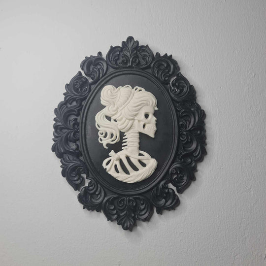 Female Skeleton Plaque