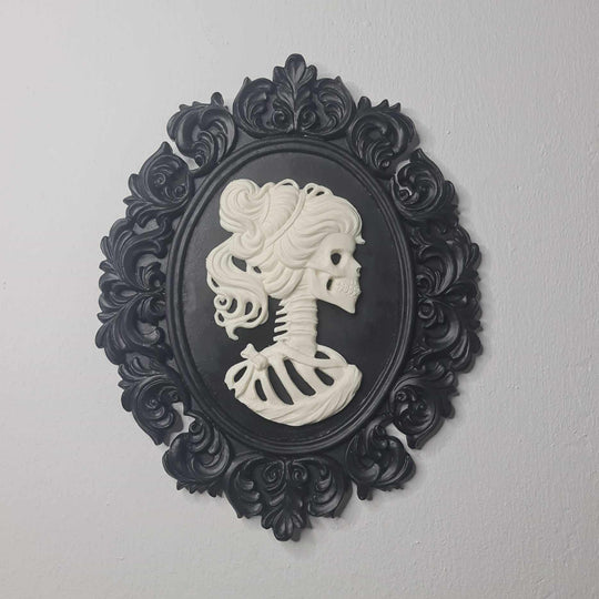 Female Skeleton Plaque