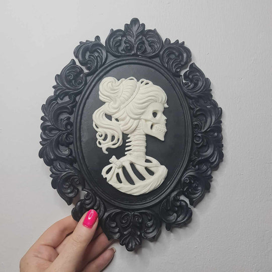 Female Skeleton Plaque