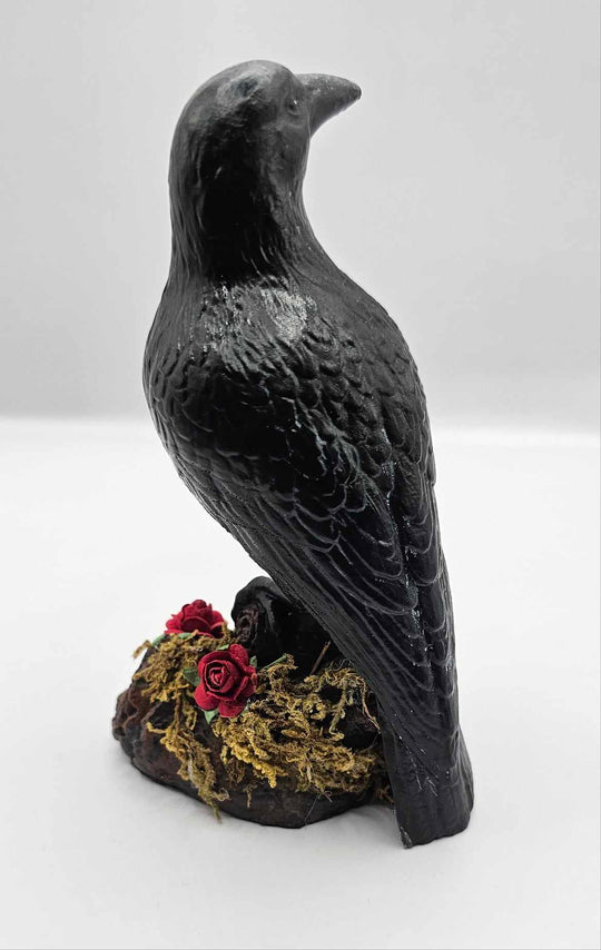 Crow & Roses Ornament