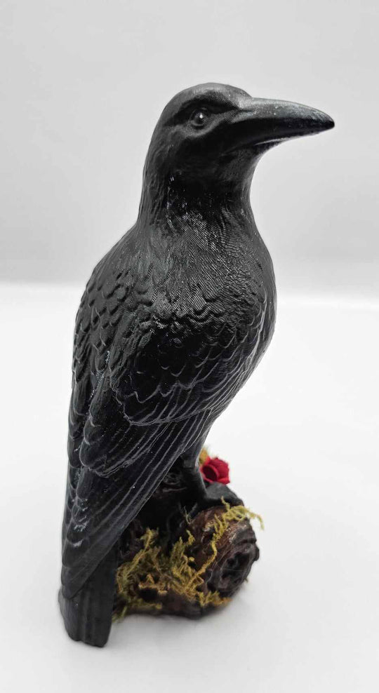 Crow & Roses Ornament