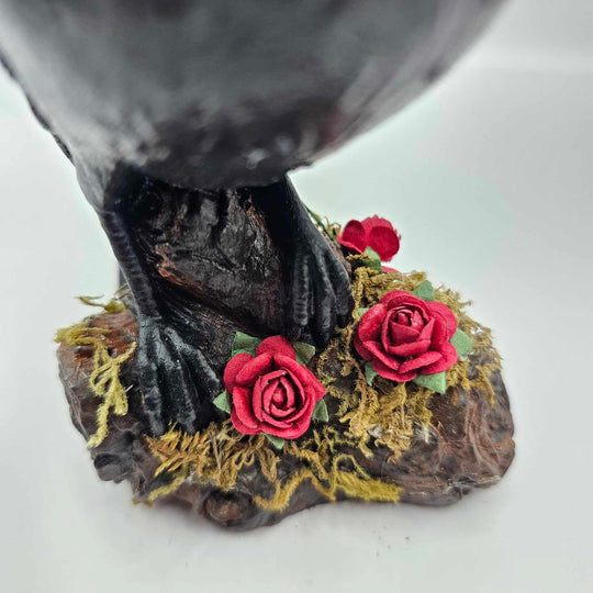 Crow & Roses Ornament