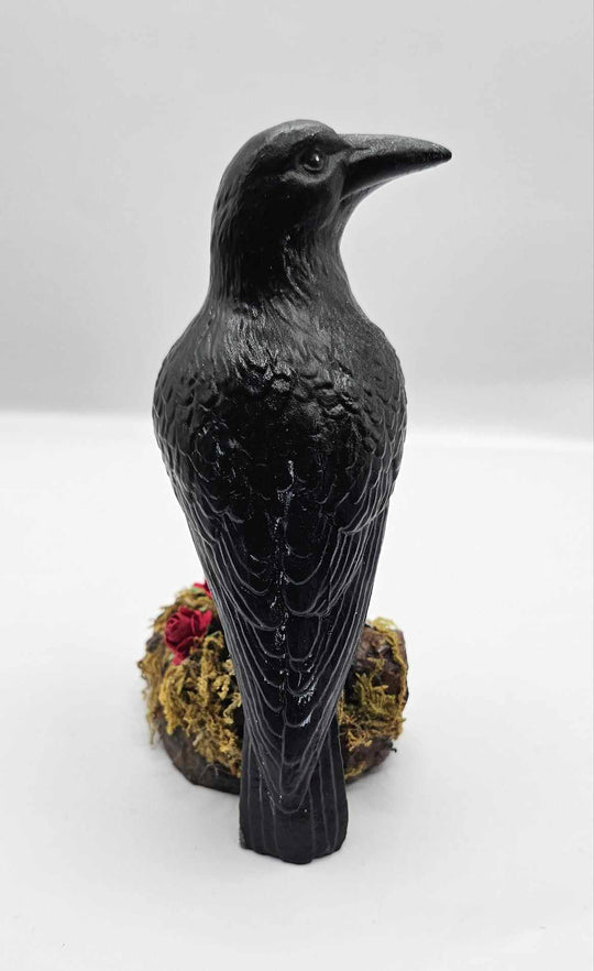 Crow & Roses Ornament