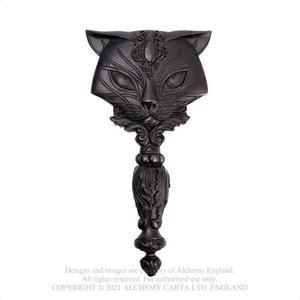 Black Cat Hand Mirror