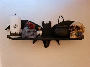 Handmade Bat Shelf