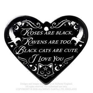 'Roses Are Black' Trivet/Coaster