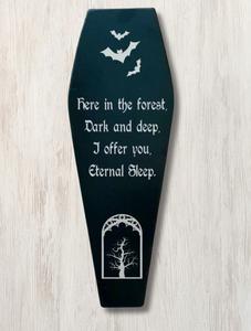 Coffin Plaque - Eternal