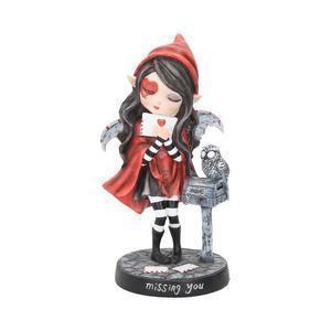 'Missing You' Red Hooded Fairy