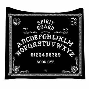 Ouija Spirit Board Blanket