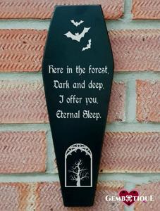 Coffin Plaque - Eternal