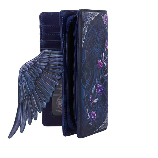 Ravens Flight Embossed Purse Wallet 18.5cm