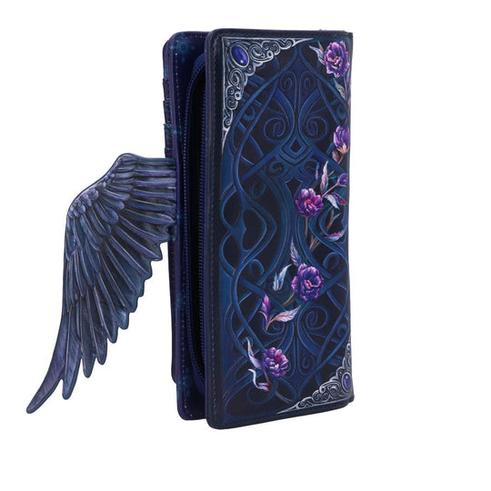 Ravens Flight Embossed Purse Wallet 18.5cm