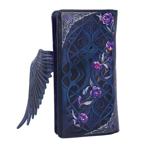 Ravens Flight Embossed Purse Wallet 18.5cm