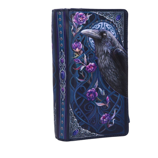 Ravens Flight Embossed Purse Wallet 18.5cm