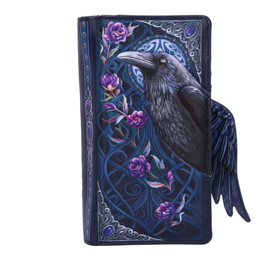 Ravens Flight Embossed Purse Wallet 18.5cm