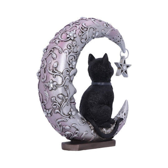 Luna Companion Moon and Cat Ornament 18.8cm