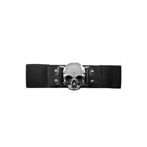 Skull Elastic Waist Belt