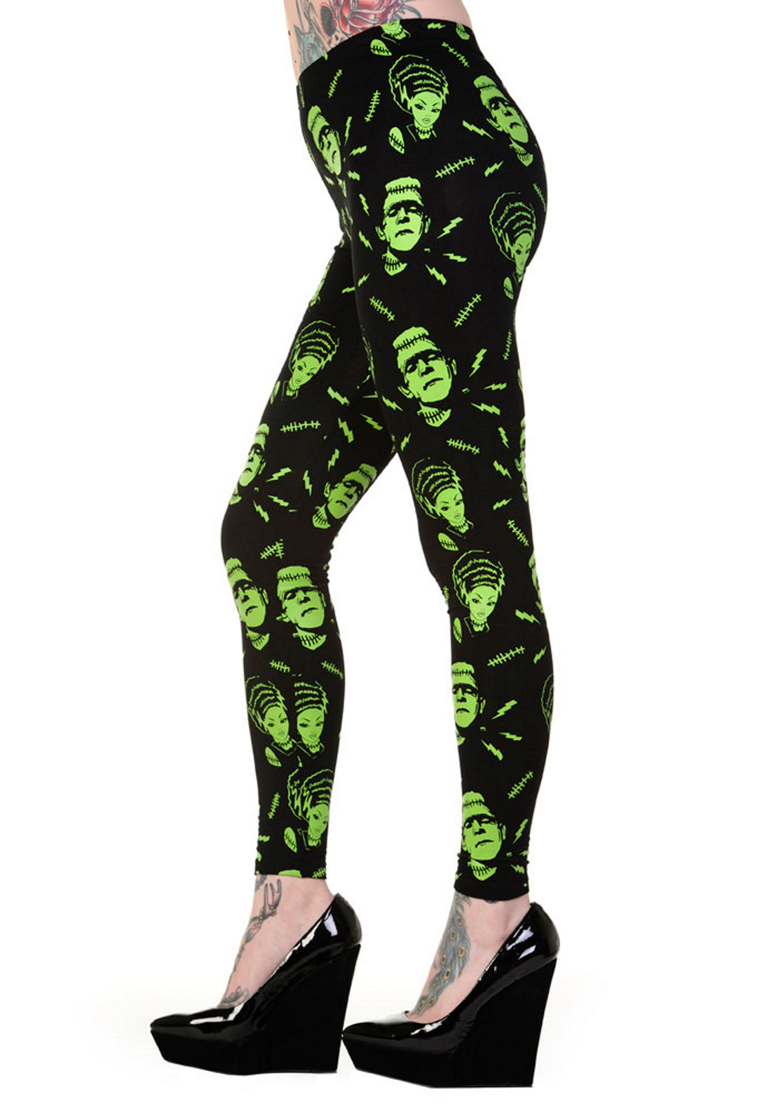 Frankenstein & Bride Leggings