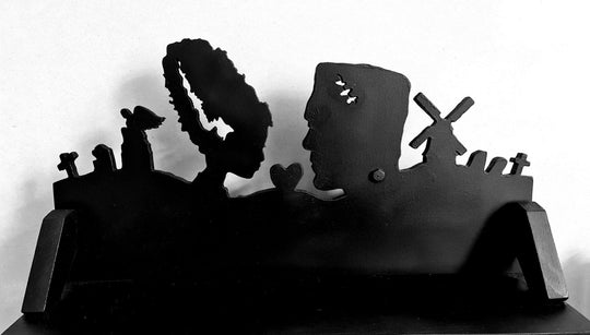 Frankenstein & Bride Shelf