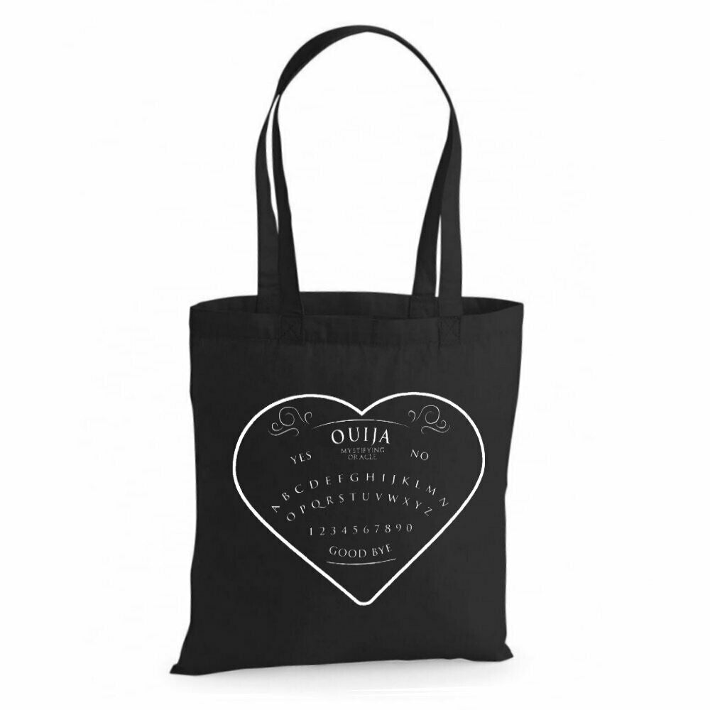 Ouija Heart Tote Bag