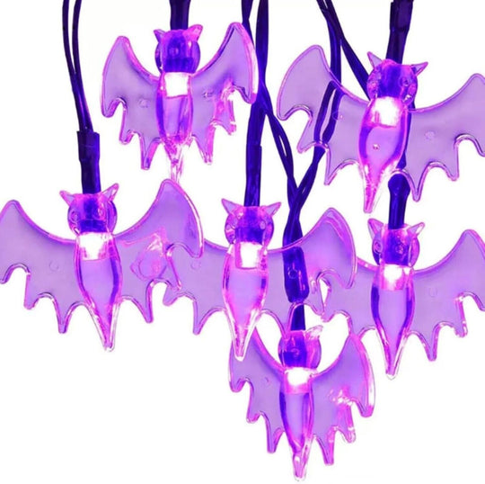 Pink/ Purple Bat Led Light String