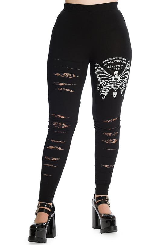 Skeleton Butterfly Leggings
