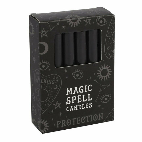 Black 'Protection' Spell Candles