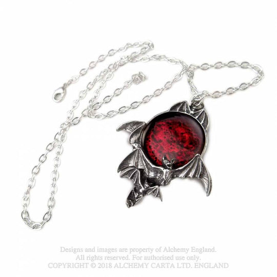 Blood Moon Bat Pendant