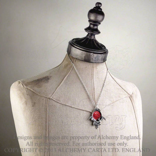 Blood Moon Bat Pendant