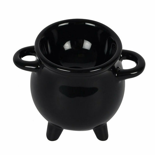 Cauldron Egg With Broom Spoon