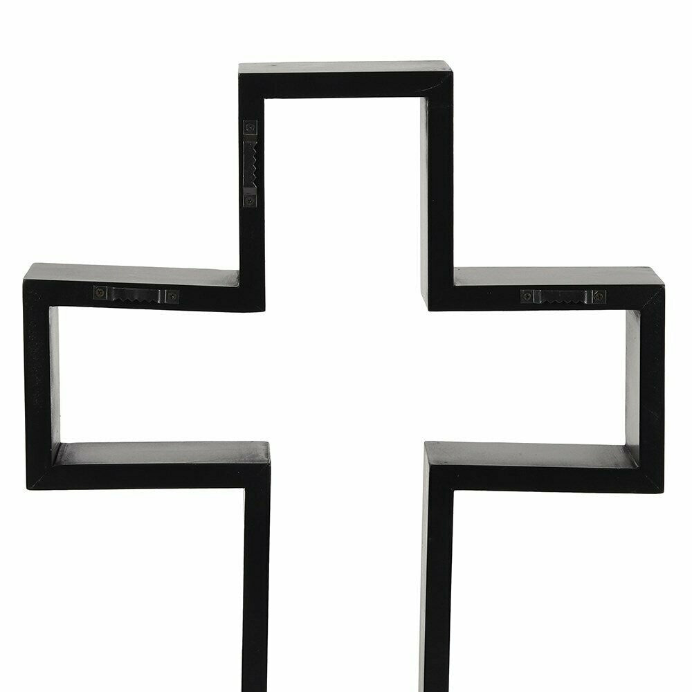 Black Crucifix Shelf