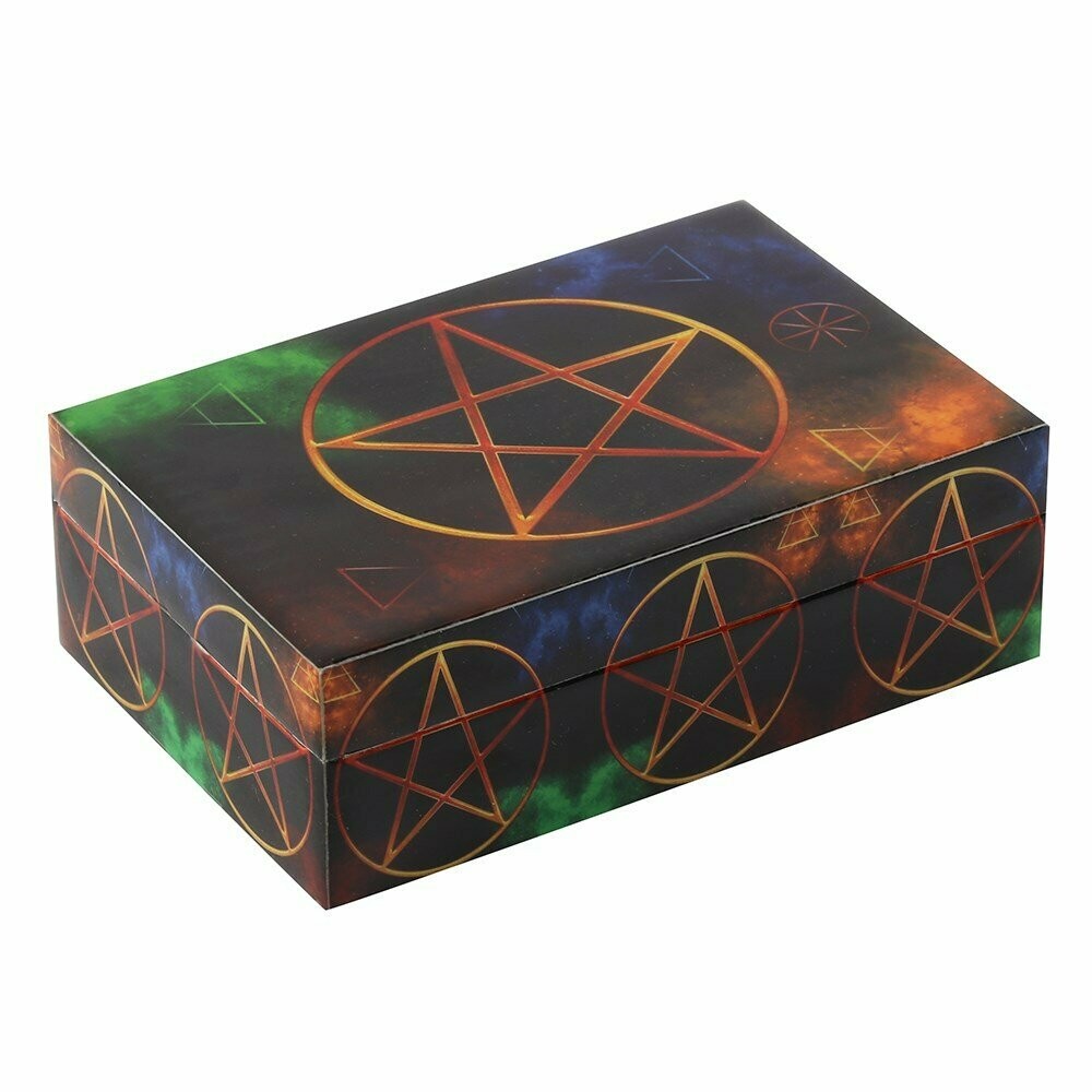 Elemental Pentacle Storage Box