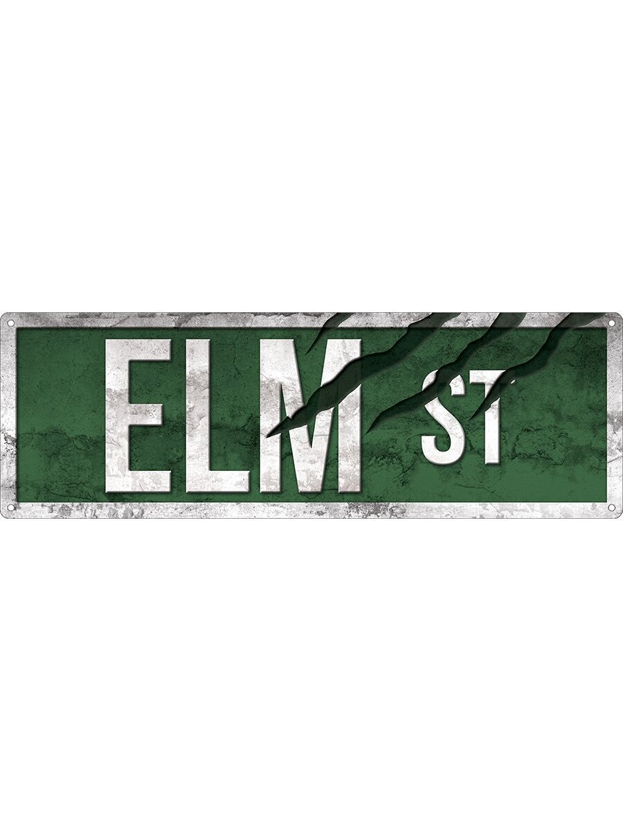 'Elm Street' Tin Sign