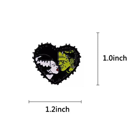 Monstrous Love Enamel Pin