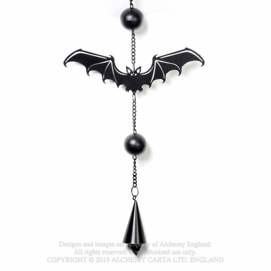 Gothic Bat Hanging Chime
