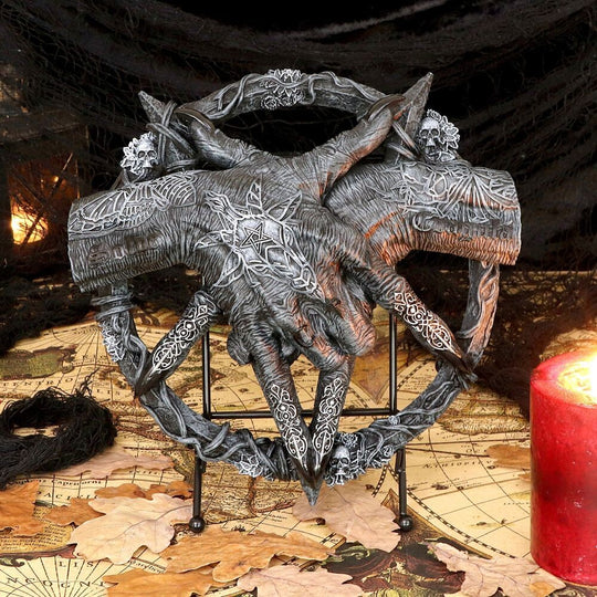 'Hold of Baphomet' Free Standing Plaque
