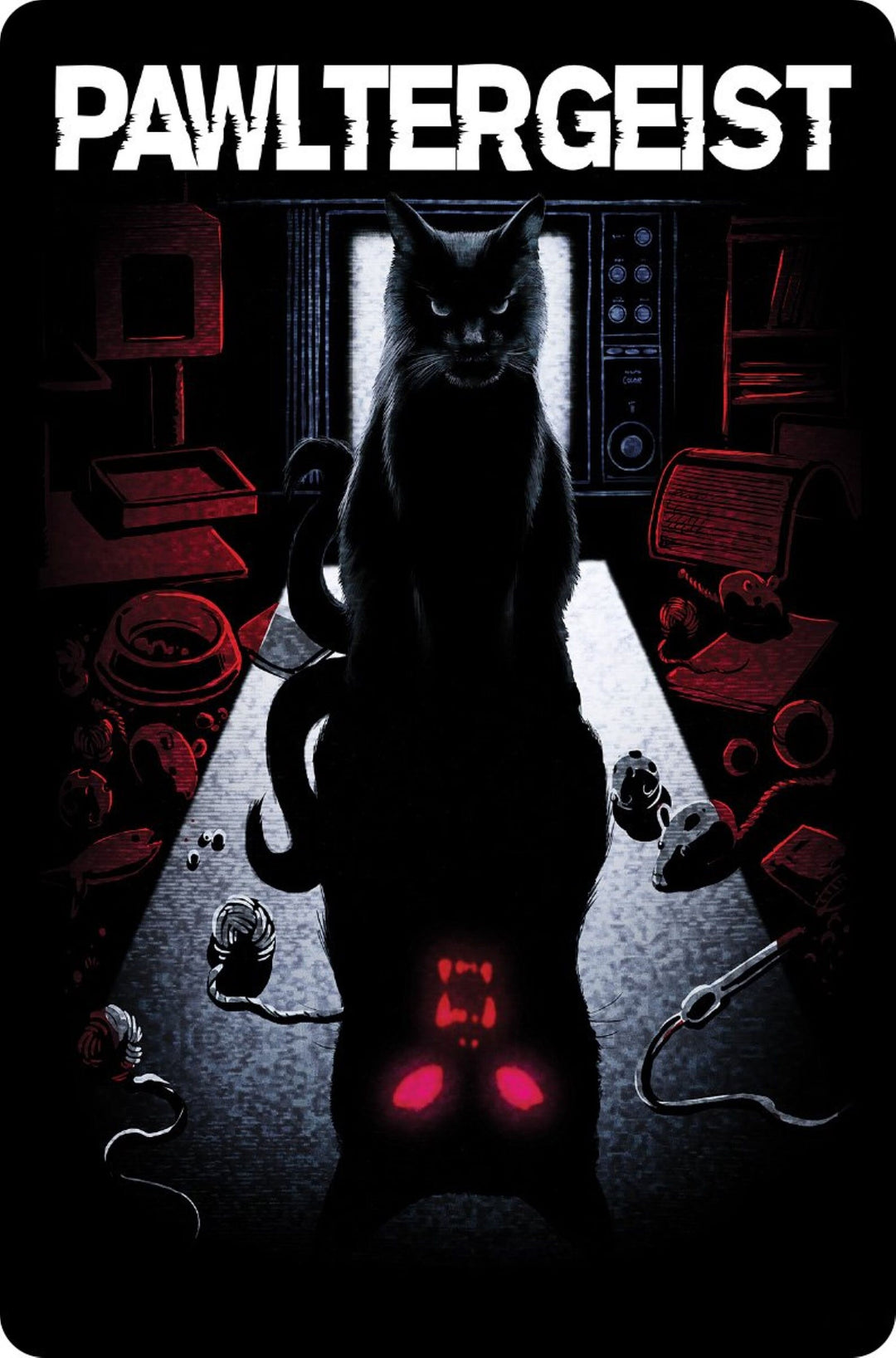 'Cat Horror Movie' Tin Signs