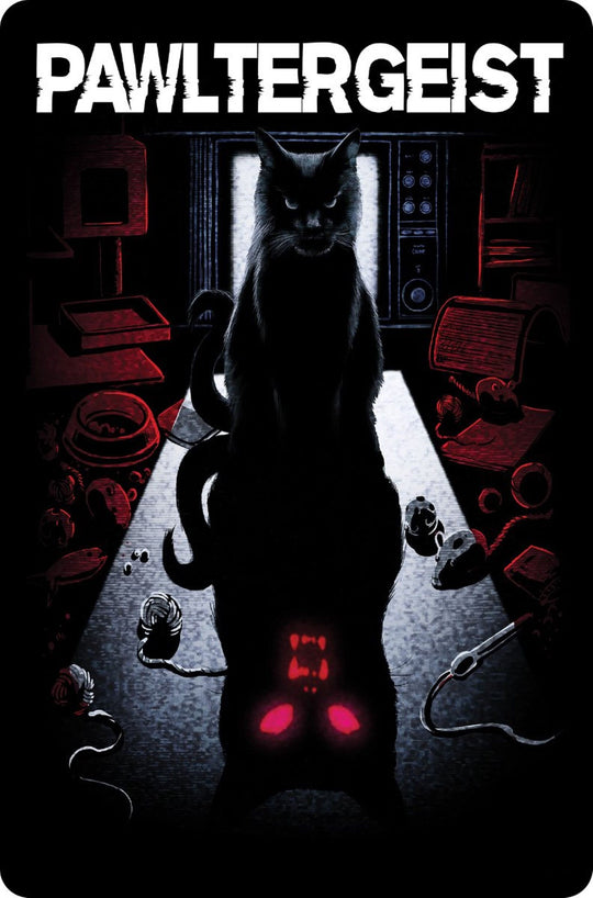 'Cat Horror Movie' Tin Signs