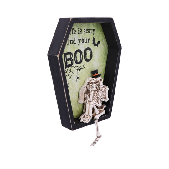 'Life is Scary' Wall Plaque